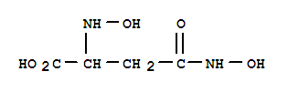 (6CI)-N-羥基(羥基氨基)-琥珀酰胺酸結(jié)構(gòu)式_99417-91-1結(jié)構(gòu)式