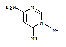 4-Pyrimidinamine,1,6-dihydro-6-imino-1-methyl-(9ci) Structure,99419-02-0Structure