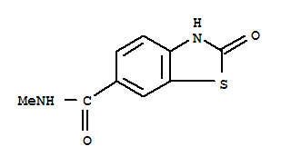 6-Benzothiazolecarboxamide,2,3-dihydro-n-methyl-2-oxo-(9ci) Structure,99615-64-2Structure