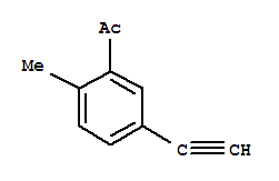 Acetophenone, 5-ethynyl-2-methyl-(6ci) Structure,99845-80-4Structure