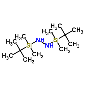 1,2-Bis-(tert-butyldimethylsilyl)hydrazine Structure,10000-20-1Structure