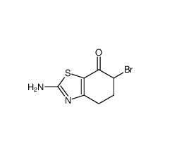 2-Amino-6-bromo-5 ,6-dihydrobenzo[d]thiazol-7(4h)-one Structure,1001648-73-2Structure