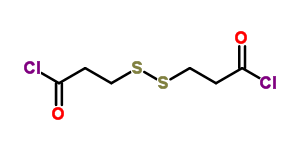 3-(2-Chlorocarbonyl-ethyldisulfanyl)-propionyl chloride Structure,1002-18-2Structure