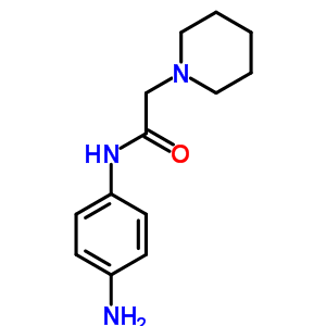 N-(4-aminophenyl)-1-piperidineacetamide Structure,100450-98-4Structure