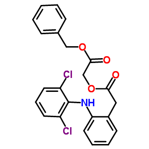 Aceclofenac benzyl ester Structure,100499-89-6Structure