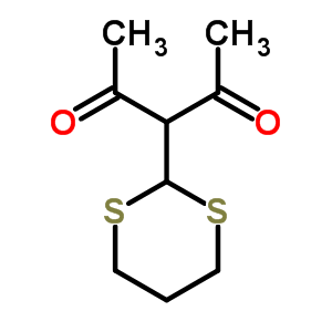 3-(1,3-Dithian-2-yl)pentane-2,4-dione Structure,100596-16-5Structure