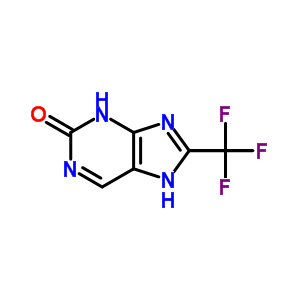 2H-purin-2-one,1,3-dihydro-8-(trifluoromethyl)- Structure,10179-90-5Structure