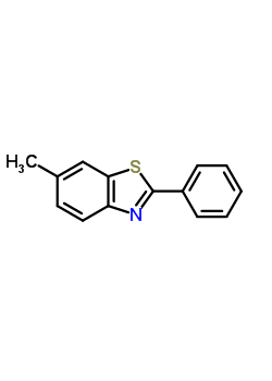 6-Methyl-2-phenylbenzothiazole Structure,10205-58-0Structure