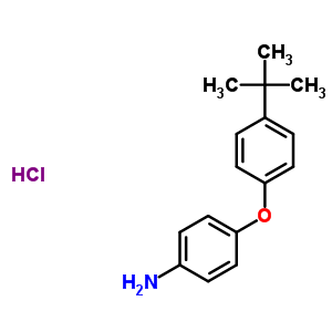 4-[4-(Tert-butyl)phenoxy]aniline hydrochloride Structure,10254-86-1Structure