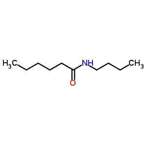 Hexanamide, n-butyl- Structure,10264-28-5Structure