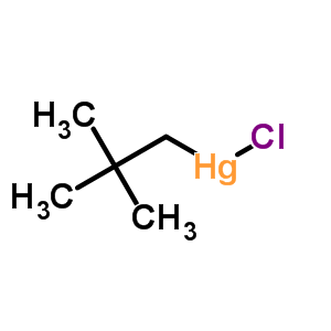 Mercury,chloro(2,2-dimethylpropyl)- Structure,10284-47-6Structure