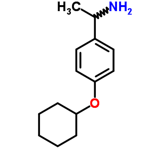 Benzenemethanamine, 4-(cyclohexyloxy)-.alpha.-methyl- Structure,103153-27-1Structure