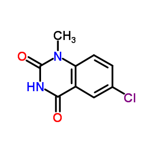 2,4(1H,3h)-quinazolinedione,6-chloro-1-methyl- Structure,10320-59-9Structure