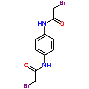 Acetamide,n,n-1,4-phenylenebis[2-bromo- Structure,10328-52-6Structure