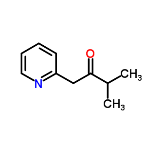 2-Butanone, 3-methyl-1-(2-pyridinyl) Structure,10330-59-3Structure