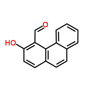 4-Phenanthrenecarboxaldehyde,3-hydroxy- Structure,10386-43-3Structure