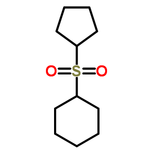 Cyclohexane,(cyclopentylsulfonyl)- Structure,10394-46-4Structure