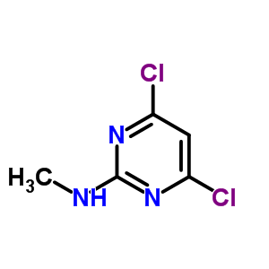 4,6-Dichloro-n-methylpyrimidin-2-amine Structure,10397-15-6Structure