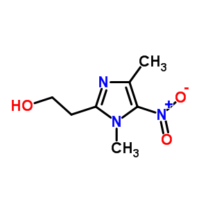 1,4-Dimethyl-5-nitro-1h-imidazole-2-ethanol Structure,104575-38-4Structure