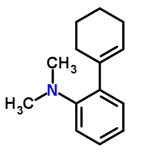 Benzenamine,2-(1-cyclohexen-1-yl)-n,n-dimethyl- Structure,10483-02-0Structure