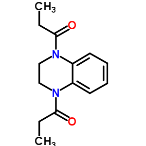 (9CI)-1,2,3,4-四氫-1,4-雙(1-氧代丙基)-喹噁啉結(jié)構(gòu)式_10579-40-5結(jié)構(gòu)式