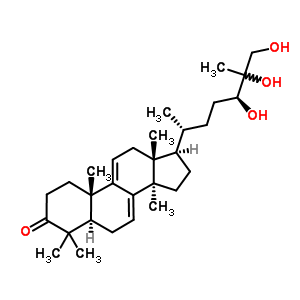 Ganodermanontriol Structure,106518-63-2Structure