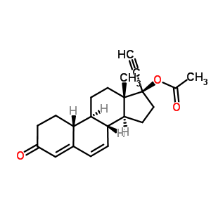 6,7-Dehydro norethindrone acetate Structure,106765-04-2Structure