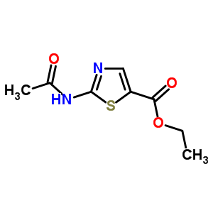 5-Thiazolecarboxylic acid, 2-(acetylamino)-, ethyl ester Structure,106840-37-3Structure