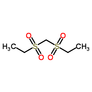 Ethane,1,1-[methylenebis(sulfonyl)]bis- Structure,1070-92-4Structure