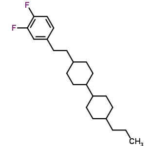 1-(Trans,trans-4-propylbicyclohexane-4’-ethyl)-3,4-difluorobenzene Structure,107215-66-7Structure