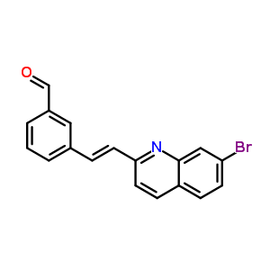 3-[2-(7-Bromo-2-quinolinyl)ethenyl]benzaldehyde Structure,108701-18-4Structure