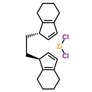 Rac-ethylenebis(4,5,6,7-tetrahydro-1-indenyl)zirconium dichloride Structure,109429-79-0Structure