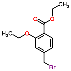 Ethyl 4-bromomethyl-2-ethoxy-benzoate Structure,110017-07-7Structure