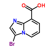 3-Bromoimidazo[1,2-a]pyridine-8-carboxylicacid Structure,1116691-26-9Structure