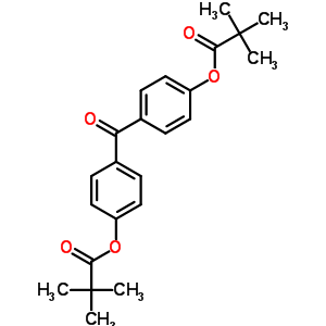 4,4’-Bis(trimethylacetoxy)benzophenone Structure,112004-83-8Structure