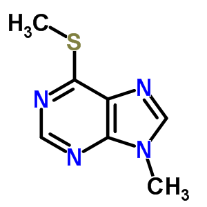 9H-purine,9-methyl-6-(methylthio)- Structure,1127-75-9Structure