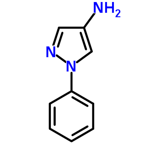 1-Phenyl-1h-pyrazol-4-amine Structure,1128-53-6Structure