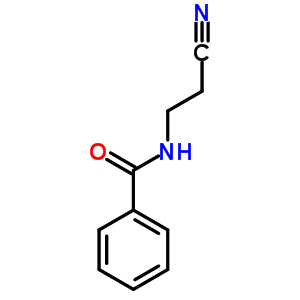 Benzamide, n-(2-cyanoethyl)- Structure,1131-83-5Structure