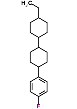 4-乙基-4-(4-氟苯)-1,1-聯(lián)環(huán)己烷結(jié)構(gòu)式_114175-93-8結(jié)構(gòu)式