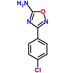 3-(4-Chlorophenyl)-1,2,4-oxadiazol-5-amine Structure,114212-86-1Structure