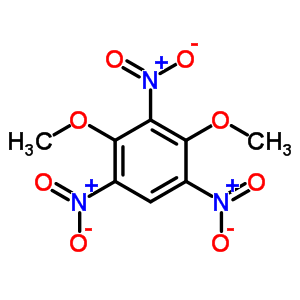 Benzene,2,4-dimethoxy-1,3,5-trinitro- Structure,1150-40-9Structure