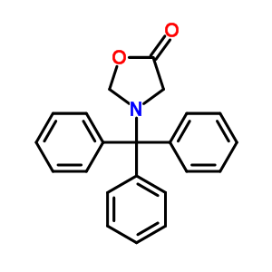 3-Trityl-5-oxazolidinone Structure,115011-73-9Structure