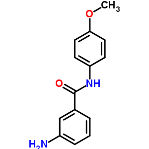 3-Amino-n-(4-methoxyphenyl)benzamide Structure,115175-19-4Structure