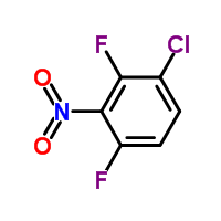 3-Chloro-2,6-difluoronitrobenzene Structure,1151767-58-6Structure