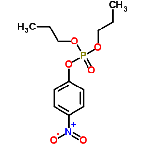 Phosphoric acid (4-nitrophenyl)dipropyl ester Structure,1153-30-6Structure