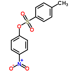 Benzenesulfonic acid,4-methyl-,4-nitrophenyl ester Structure,1153-45-3Structure