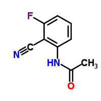 N-(2-cyano-3-fluorophenyl)acetamide Structure,1155146-72-7Structure