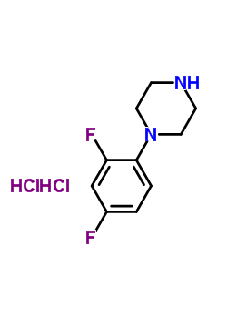 1-(2,4-Difluorophenyl)piperazine dihydrochloride Structure,115761-77-8Structure