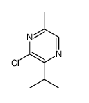 3-Chloro-2-isopropyl-5-methylpyrazine Structure,116513-20-3Structure