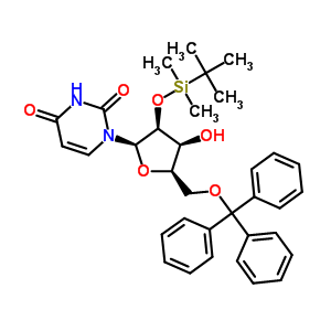 2’-O-(tert-butyldimethylsilyl)-5’-o-trityluridine Structure,117136-35-3Structure